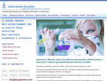 Tablet Screenshot of labgamma.com